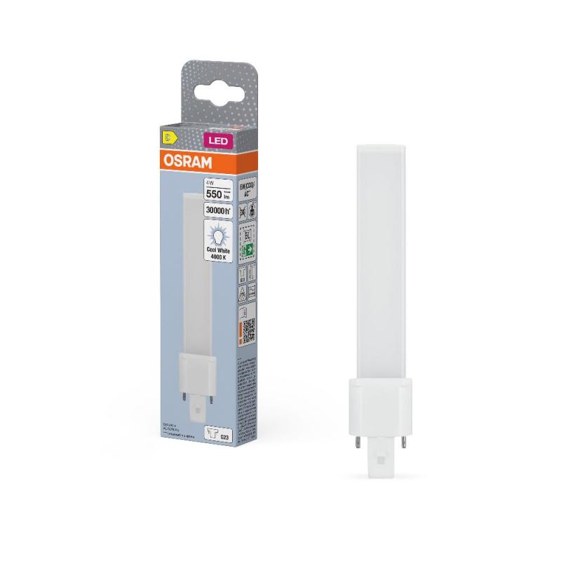OSRAM DULUX S 9 LED 2Pin G23 Kompaktlampe 4.5W 4000K neutralweiß EM (KVG/VVG)